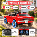 1970 Dodge Charger R/T Red 24V Electric Ride-On Car for Kids - 2 Seater Magic Cars 6