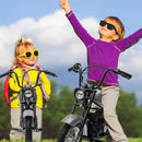 24V 250W Electric Dirt Bike for Kids with 2-Speed 14MPH, 60Min Runtime, LED Headlight, and Leather Seat Magic Cars 2