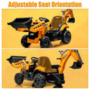 Kids 24V JCB 3-In-1 Electric Excavator Digger Tractor Ride-On Toy for Ages 2-6 Magic Cars 4