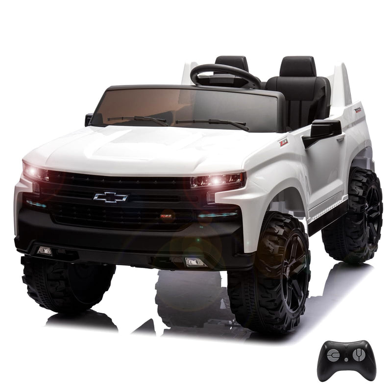 24V 2-Seater Battery-Powered Electric Ride-On Truck Car with Remote Control for Kids Magic Cars 4
