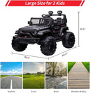 24V Electric Ride-On Truck for Kids with Remote Control, Powered Vehicle Toy Gift Magic Cars 3