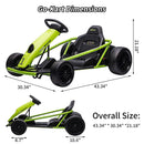 24V Battery Powered Electric Kids Go Kart for Drifting and Racing Magic Cars 13