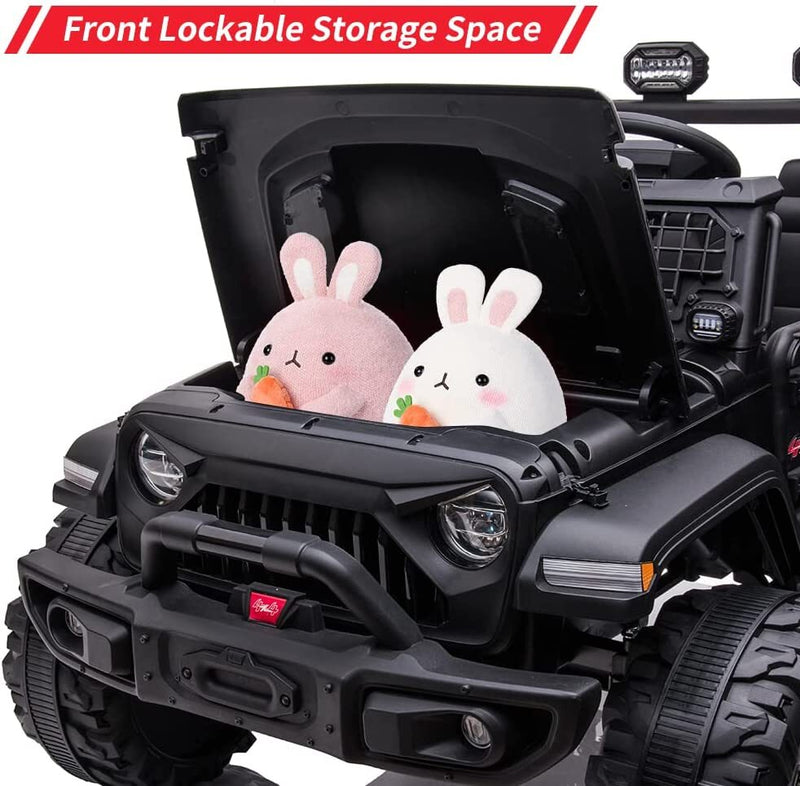 24V Kids Electric Ride-On Jeep Car with Remote Control and Safety Features Magic Cars 6