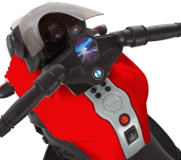 Kids 3-Wheel Electric Motorcycle with Training Wheels and Reverse Function Magic Cars 1