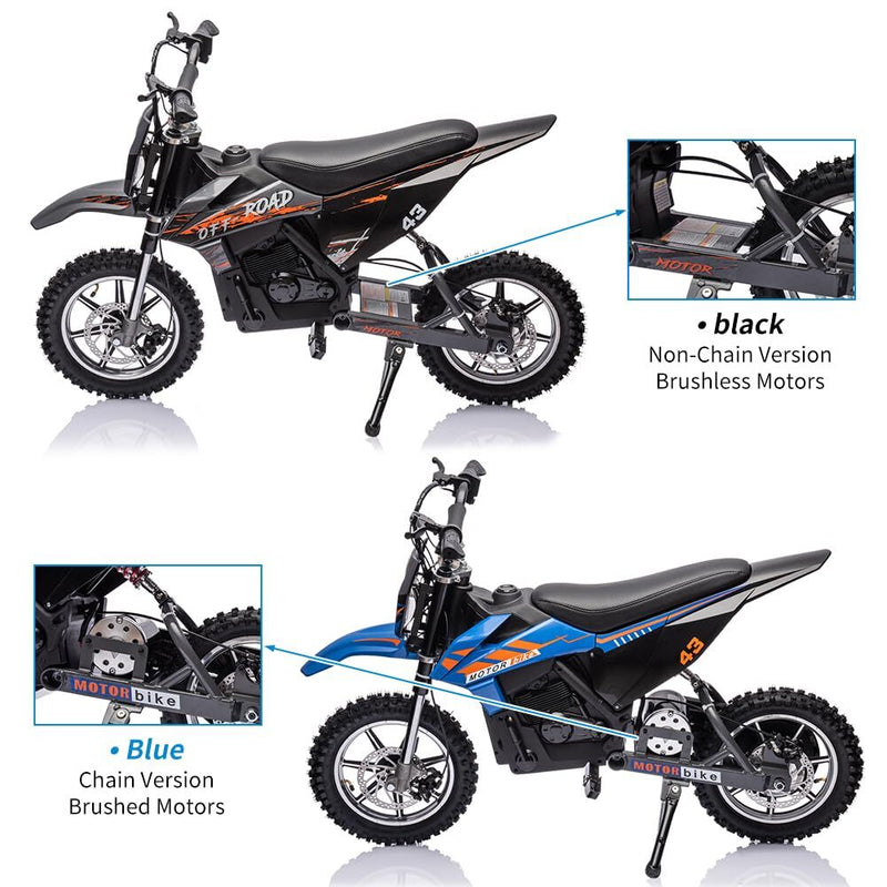 36V Electric Off-Road Kids Dirt Bike – 15.5 MPH Ride-On Motorcycle Magic Cars 12