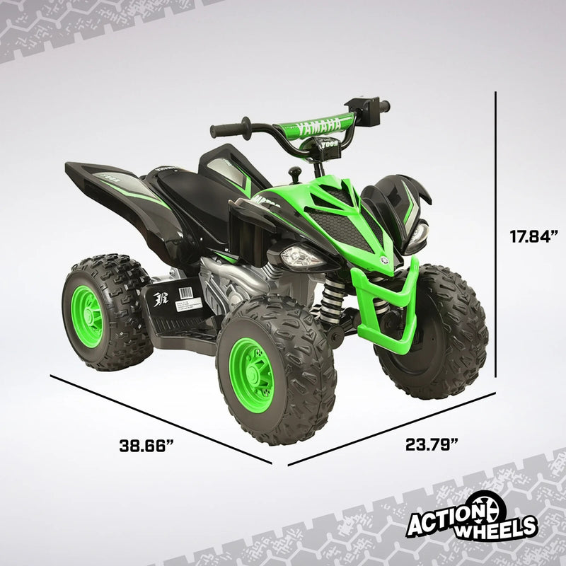 Kids 4-Wheeler Battery Powered Ride-On ATV for Outdoor Use with 5mph Max Speed Magic Cars 8