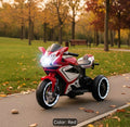 3-Wheel Electric Motorcycle for Kids with LED Lights and Music, 15° Climbing Ability Magic Cars Variant 0