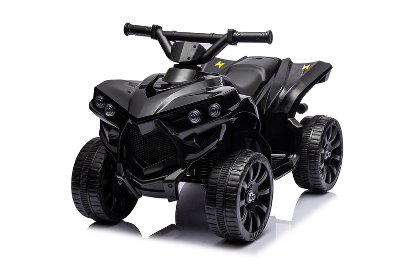 6V Kids Ride-On ATV Quad Car Toy with LED Lights, Music, and Foot Pedal Magic Cars 2