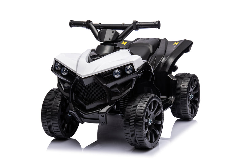 6V Kids Ride-On ATV Quad Car Toy with LED Lights, Music, and Foot Pedal Magic Cars 6