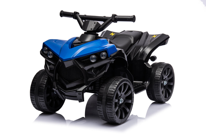 6V Kids Ride-On ATV Quad Car Toy with LED Lights, Music, and Foot Pedal Magic Cars 8