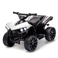 6V Kids Ride-On ATV Quad Car Toy with LED Lights, Music, and Foot Pedal Magic Cars Variant 0