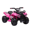 6V Battery-Powered Kids Ride-On ATV Quad with LED Headlights Magic Cars 2