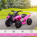 6V Battery-Powered Kids Ride-On ATV Quad with LED Headlights Magic Cars 4