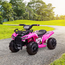 6V Battery-Powered Kids Ride-On ATV Quad with LED Headlights Magic Cars 8