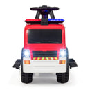 6V Battery-Powered Kids Ride-On Fire Engine with Siren, Lights, and Music Magic Cars 10