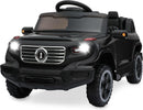 Kids 6V Ride-On Truck with Parent Remote Control, 3 Speeds, LED Lights, Black Magic Cars 0