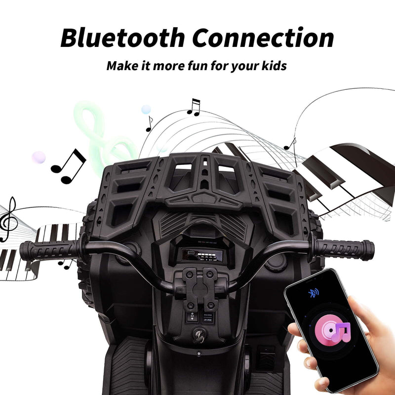 Kids 24V Electric 4-Wheeler ATV Ride-On Toy with 400W Motor and 2-Seater Design Magic Cars 5