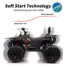 Kids 24V Electric 4-Wheeler ATV Ride-On Toy with 400W Motor and 2-Seater Design Magic Cars 6