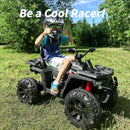 Kids Electric 24V 4-Wheeler ATV Ride-On Quad with 400W Motor and 2-Seater Design Magic Cars 6