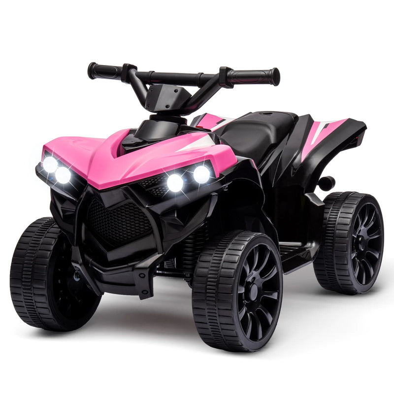 Kids 6V Battery-Powered Electric ATV 4-Wheeler Quad with 1.8 MPH Speed Magic Cars 12