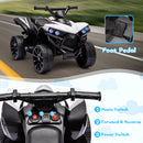 6V Battery-Powered Electric Ride-On 4 Wheeler ATV Toy for Toddlers Magic Cars 11