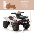 Kids 6V Ride-On 4-Wheeler ATV Toy Car for Boys and Girls with 1.8 MPH Max Speed Magic Cars 20