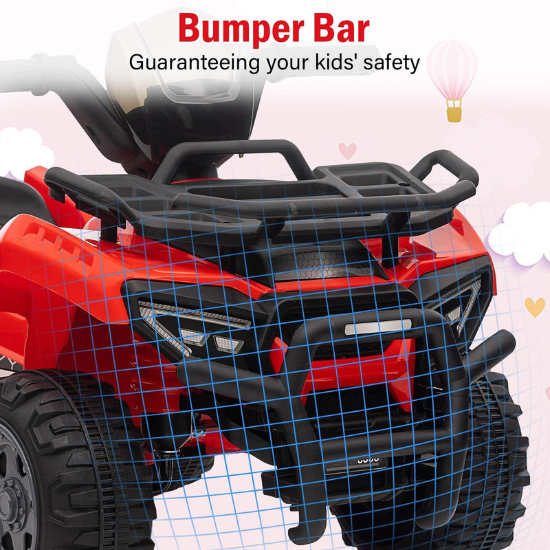 Kids 6V Ride-On 4-Wheeler ATV Toy Car for Boys and Girls with 1.8 MPH Max Speed Magic Cars 5