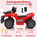 Kids 6V Ride-On 4-Wheeler ATV Toy Car for Boys and Girls with 1.8 MPH Max Speed Magic Cars 6
