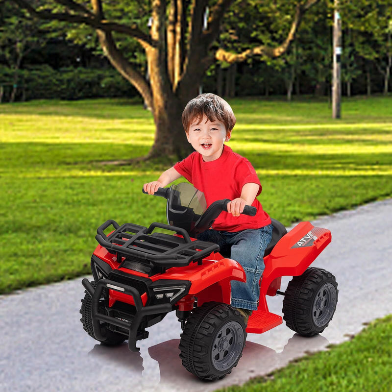 Kids 6V Ride-On 4-Wheeler ATV Toy Car for Boys and Girls with 1.8 MPH Max Speed Magic Cars 7