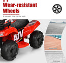 6V Battery Operated Kids ATV Four Wheeler Quad with Storage Compartment Magic Cars 4