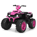 Pink Battery-Powered Kids ATV with LED Lights and Adjustable Speed Magic Cars Variant 0
