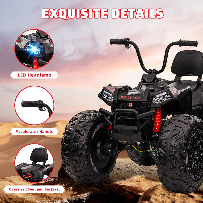 Kids 24V 4WD Electric Ride-On ATV Car with 4x80W Powerful Motors Magic Cars 11