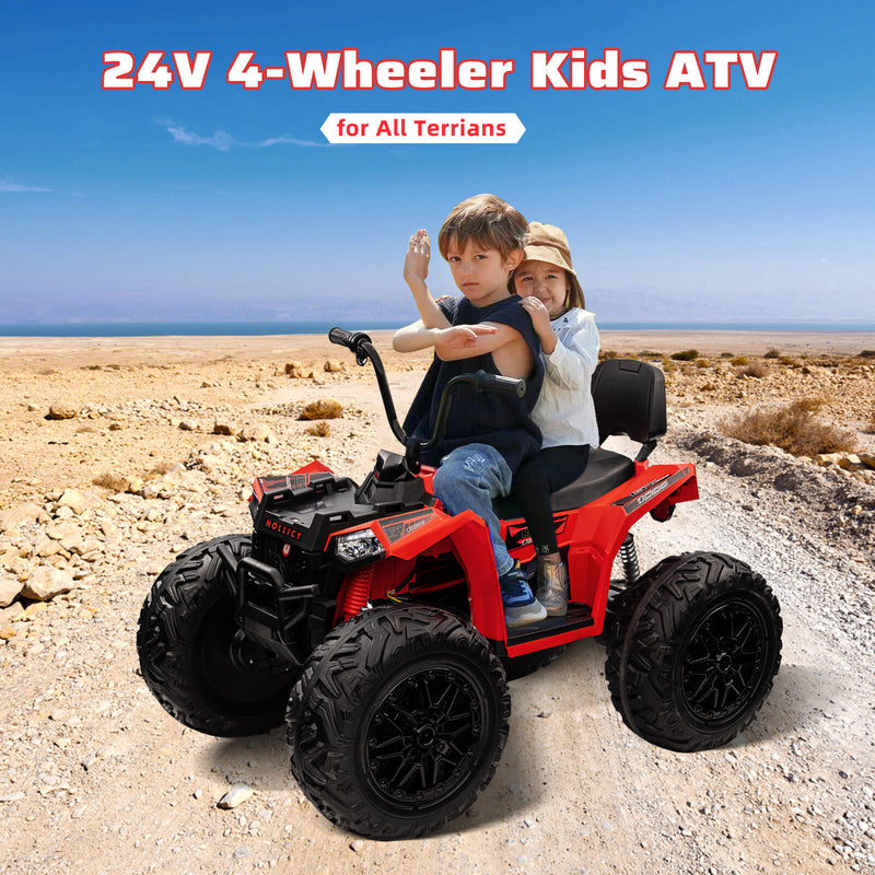 Kids 24V 4WD Electric Ride-On ATV Car with 4x80W Powerful Motors Magic Cars 16