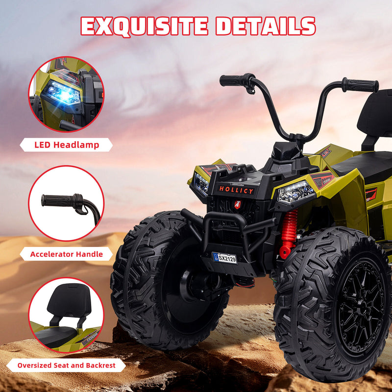 Kids 24V 4WD Electric Ride-On ATV Car with 4x80W Powerful Motors Magic Cars 22