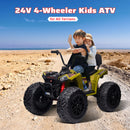 Kids 24V 4WD Electric Ride-On ATV Car with 4x80W Powerful Motors Magic Cars 24