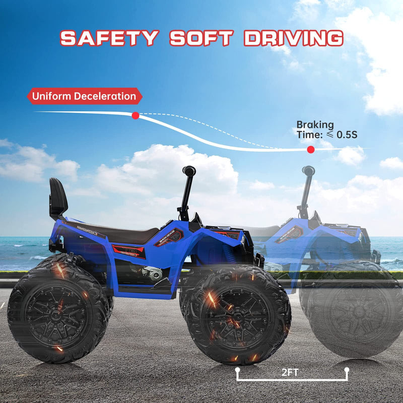 Kids 24V 4WD Electric Ride-On ATV Car with 4x80W Powerful Motors Magic Cars 3