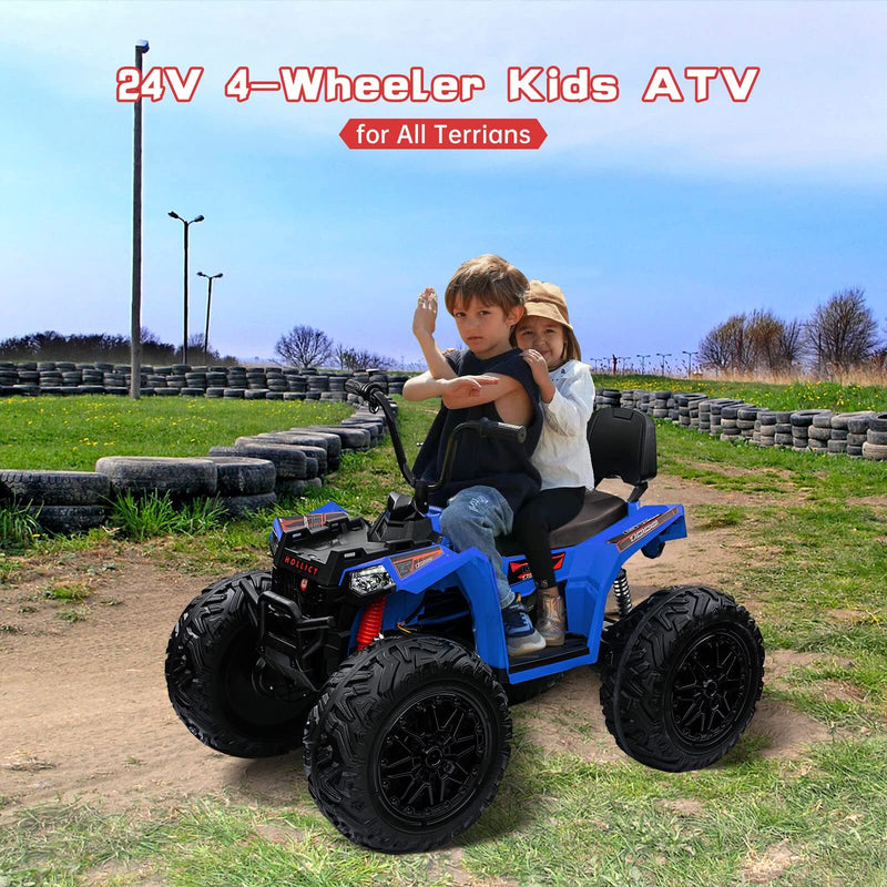 Kids 24V 4WD Electric Ride-On ATV Car with 4x80W Powerful Motors Magic Cars 4