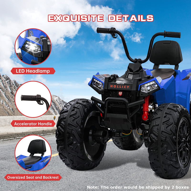 Kids 24V 4WD Electric Ride-On ATV Car with 4x80W Powerful Motors Magic Cars 6