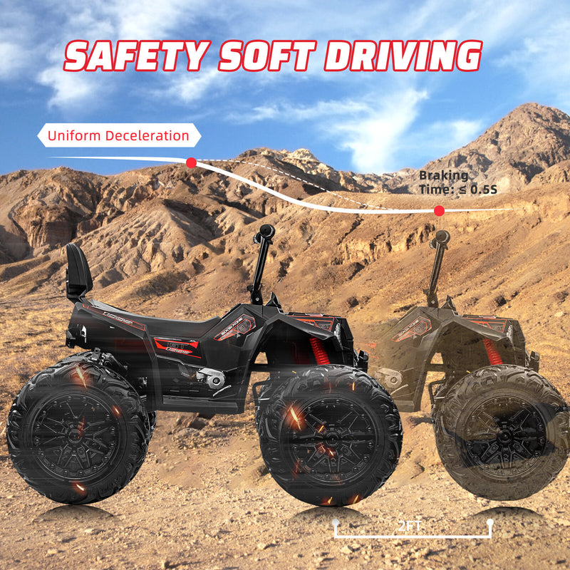 Kids 24V 4WD Electric Ride-On ATV Car with 4x80W Powerful Motors Magic Cars 9