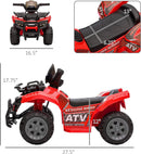 Kids Motorized 6V Electric Ride-On ATV Four Wheeler Quad Bike Magic Cars 4