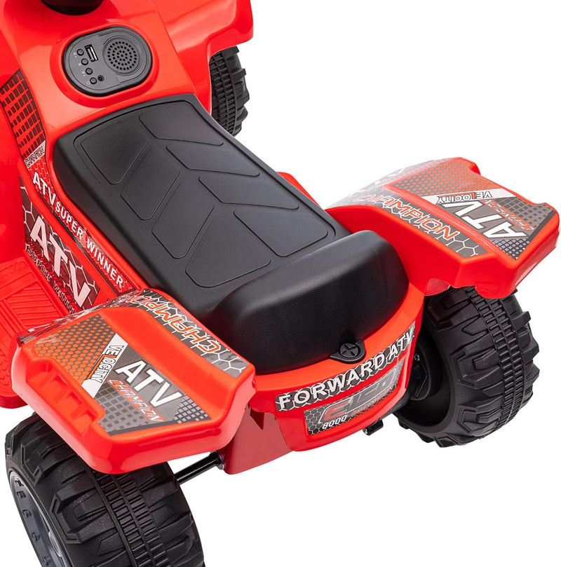 Kids Motorized 6V Electric Ride-On ATV Four Wheeler Quad Bike Magic Cars 8
