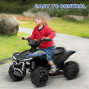 6V Kids Ride-On ATV Quad with 1.6 MPH Max Speed and 4 Wheels Battery-Powered Toy for Toddlers Magic Cars 4