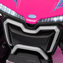 Kids 6V Pink Ride-On ATV Quad Toy with Rechargeable Battery Magic Cars 10