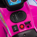 Kids 6V Pink Ride-On ATV Quad with Rechargeable Battery Magic Cars 9