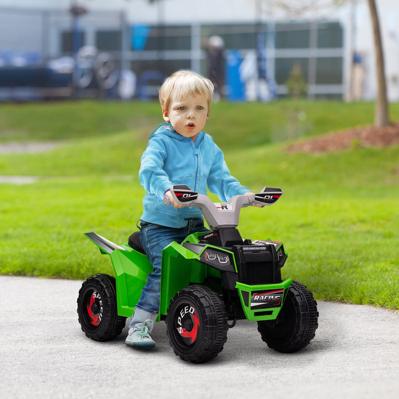 Kids 6V Green ATV Quad Car Four-Wheeler with Forward and Reverse Magic Cars 1