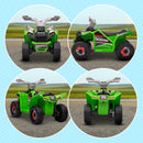 Kids 6V Green ATV Quad Car Four-Wheeler with Forward and Reverse Magic Cars 7