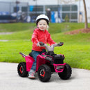 Kids 6V Pink Four-Wheeler ATV Quad Car with Forward and Backward Drive Magic Cars Variant 0