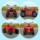 6V Kids Red Four-Wheeler ATV Quad Car with Forward and Reverse Controls Magic Cars 7