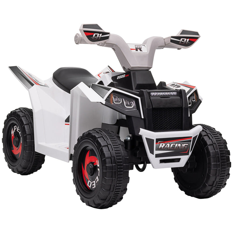 6V Kids Four-Wheeler ATV Quad Car with Forward and Backward Drive and Music Magic Cars 2