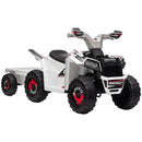 Kids ATV Quad Car with Rear Trailer and Music Magic Cars 2